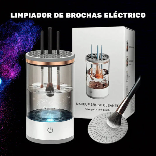 Limpiador de Brochas de Maquillaje Eléctrico | ENVÍO GRATIS 🔥