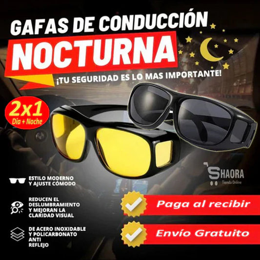 GAFAS DE CONDUCCIÓN HD DÍA Y NOCHE 😎 ENVÍO GRATIS 🔥